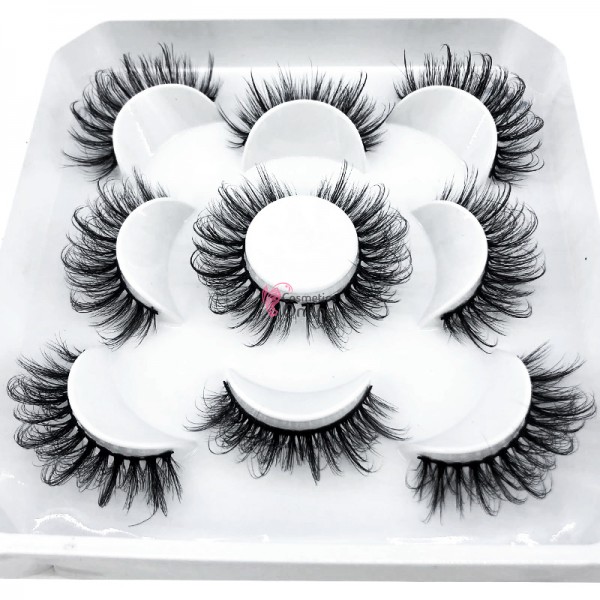 Gene false tip banda 5 perechi Amelie 3D Luxury Reutilizabile Cod ML64
